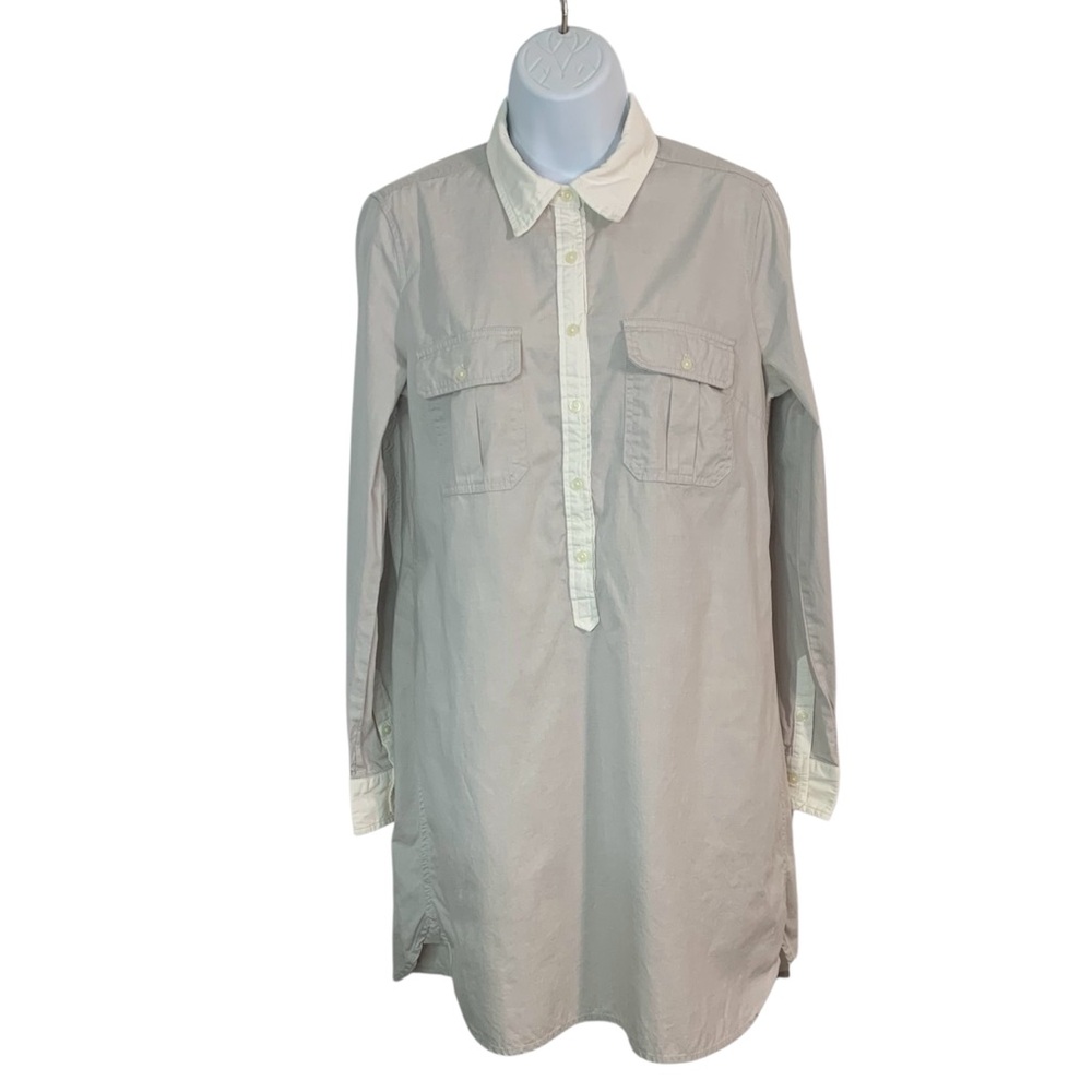 GAP Long Sleeve Shirt Dress Sz S